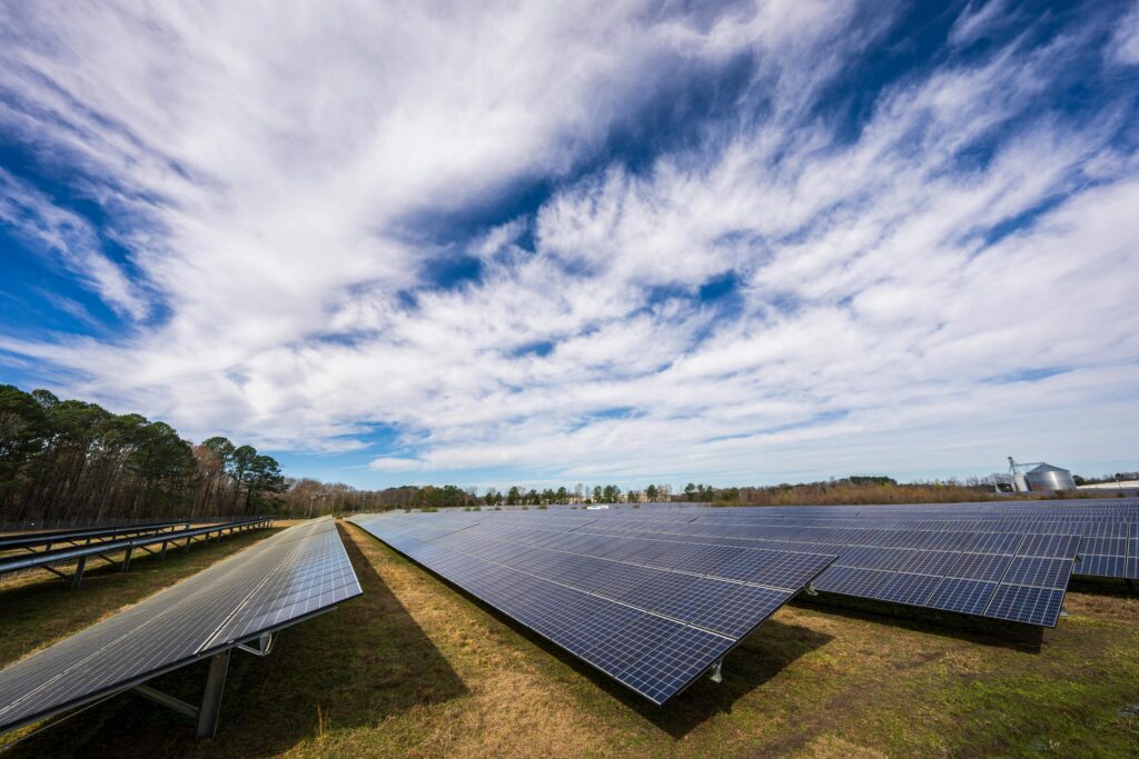 Field of a Solar Panels